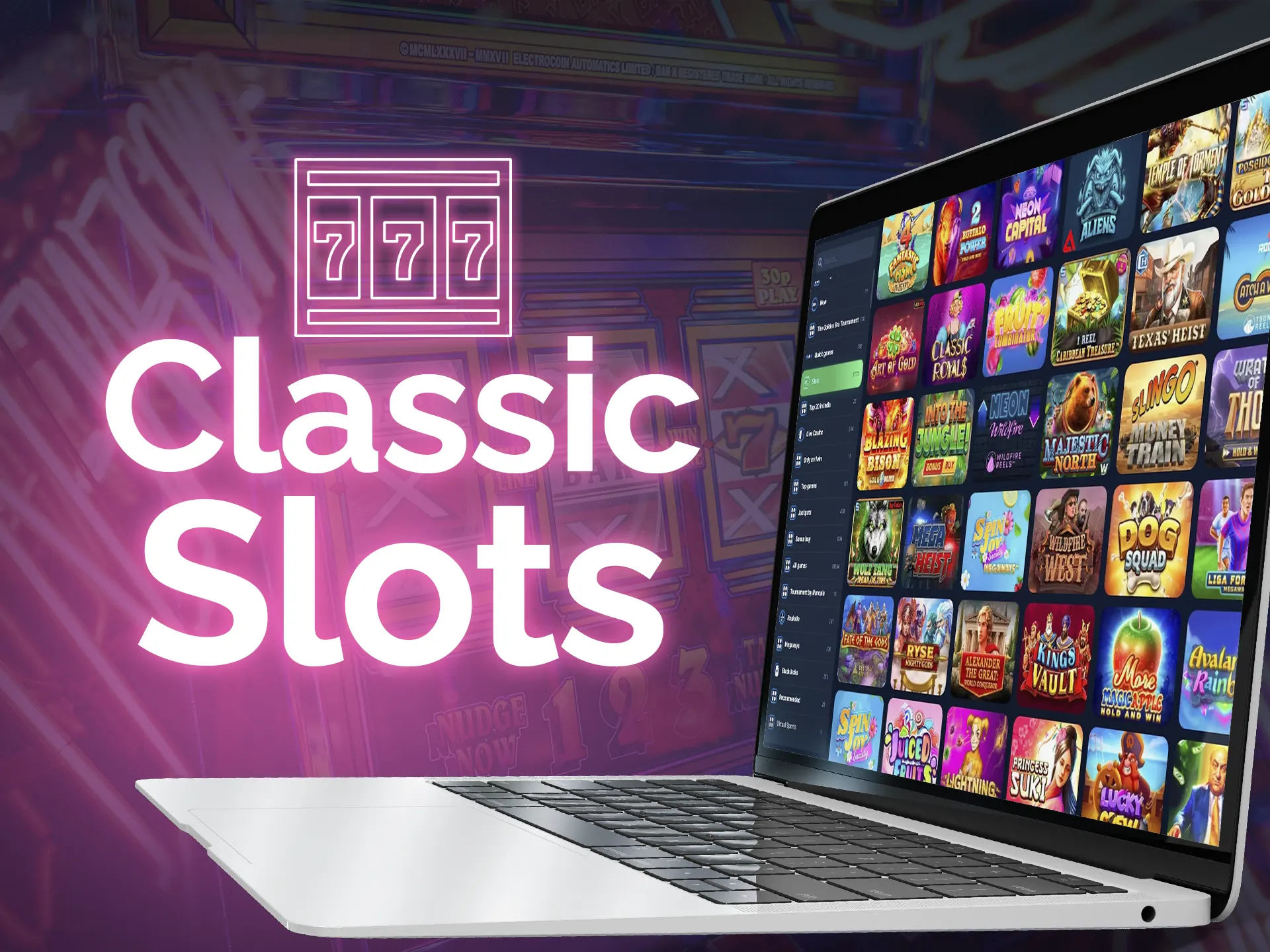 Classic slots usually have traditional rules and game design.