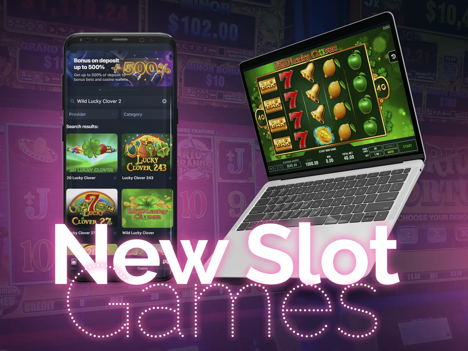 New slots appear every year to conquer the love of gamblers.