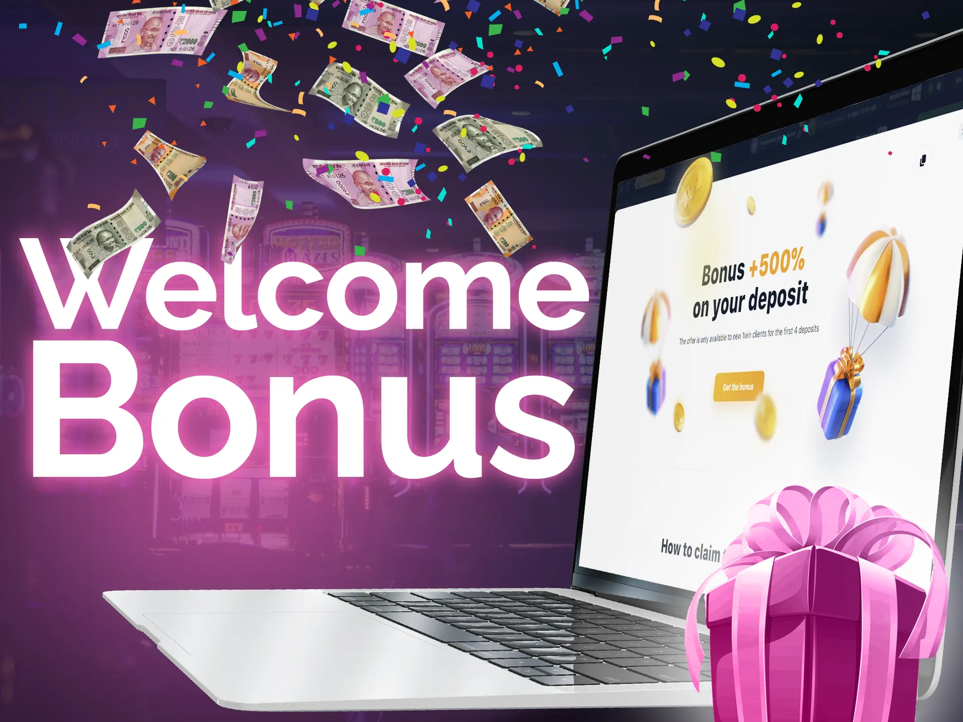 The generous welcome bonus is an important advantage of any online casino.