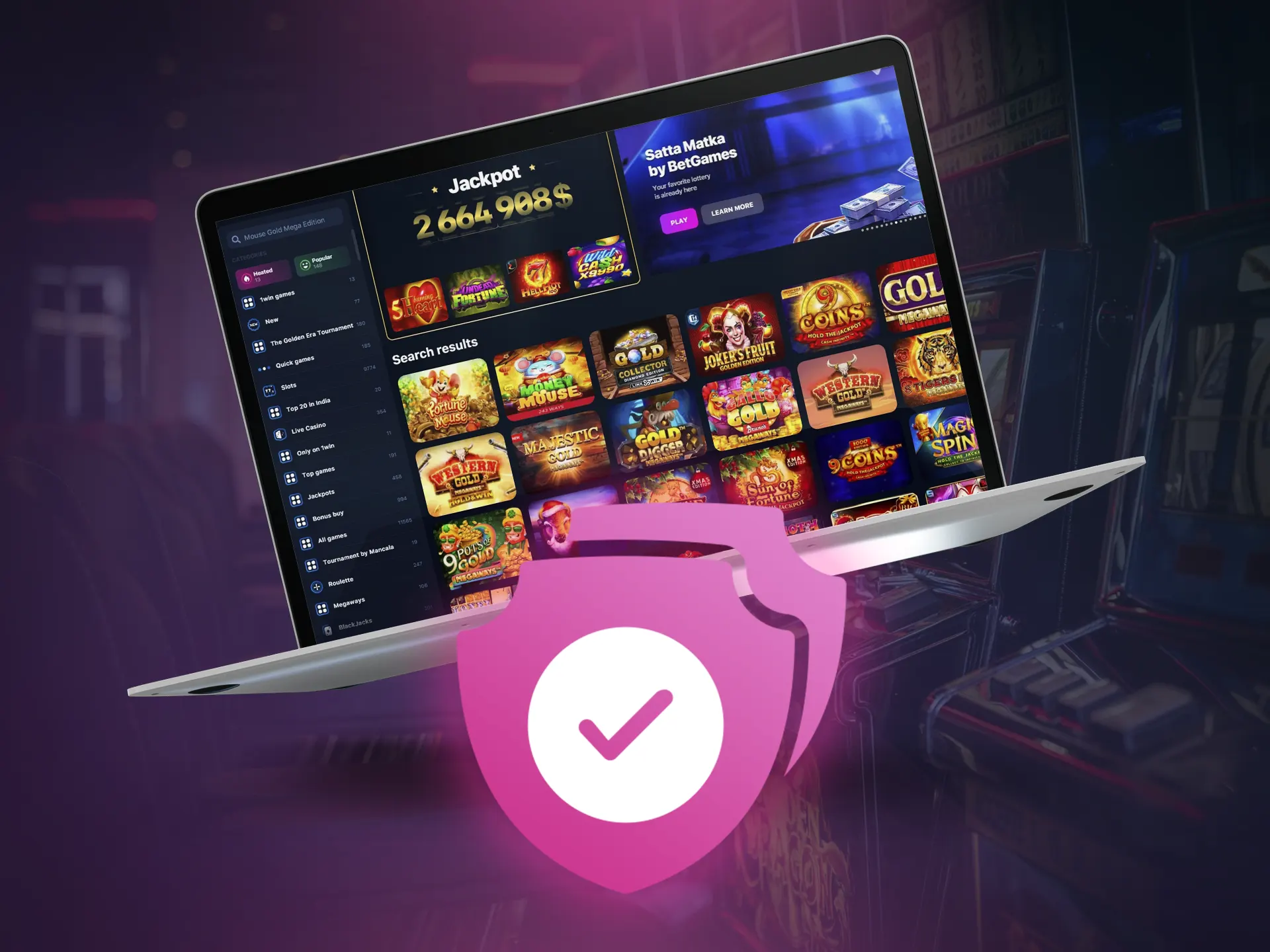 Online casino sites must be secure and be able to protect the data of their users.